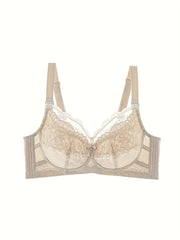 Lace Unlined Push Up Bra Sexy Women's Lingerie