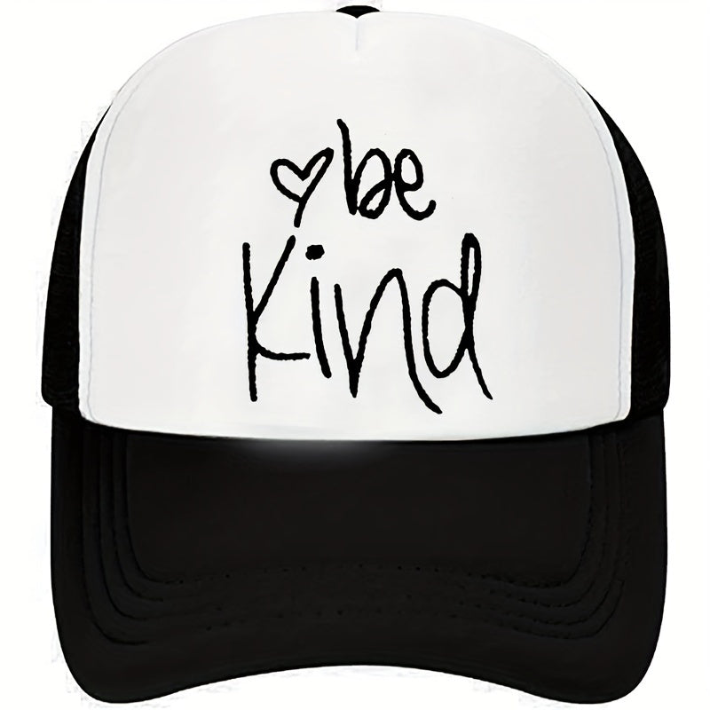 Be Kind Baseball Cap Unisex Style Full Seasonal Outdoor Travel Hat