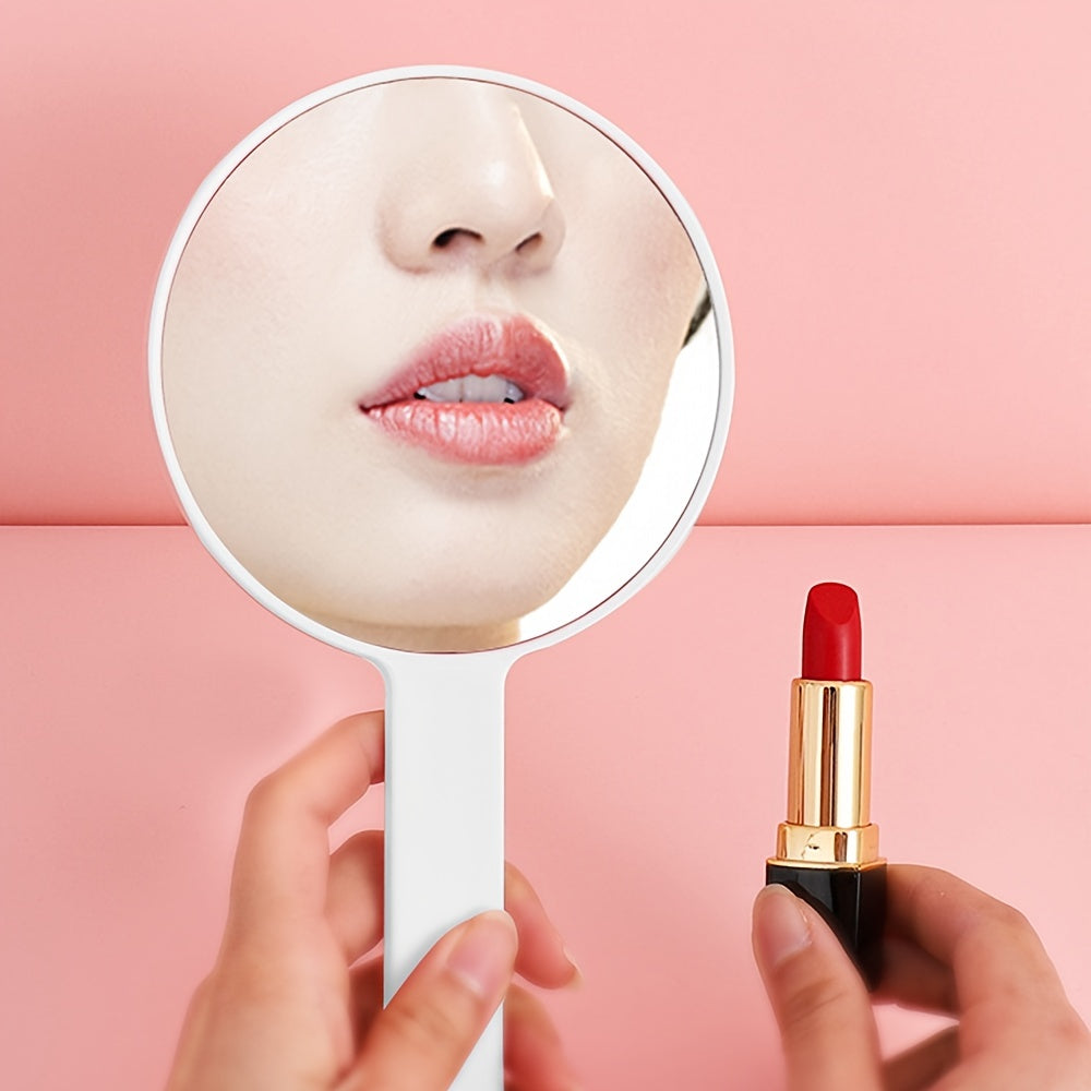 Handheld 10X Magnifying Mirror Clear Makeup Hand Mirror
