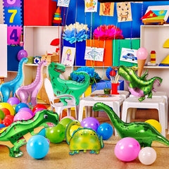 4pcs Dinosaur Balloons Birthday Party Supplies