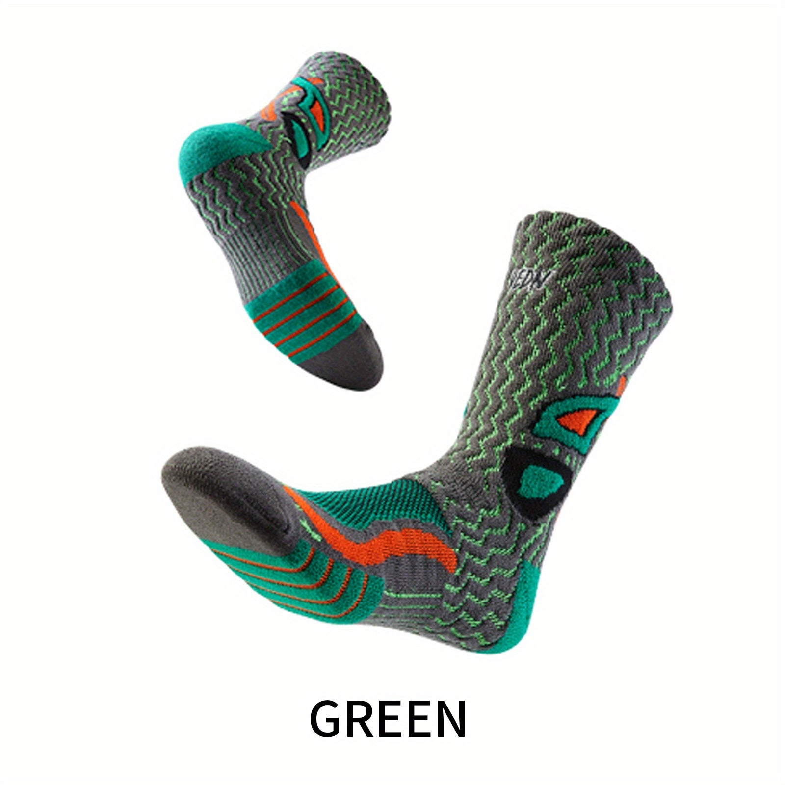 Outdoor Breathable Mid Calf Sport Socks - 1 Pair