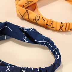 Graffiti Print Head Scarf Hip Hop Triangle Bandanas Elastic Headwrap