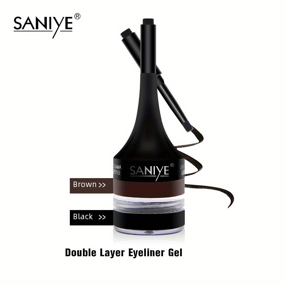 Two Tone Eyeliner Cream Waterproof Long Lasting