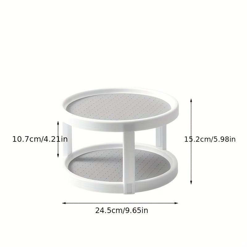 Multifunctional Rotatable Seasoning Storage Box for Home Kitchen