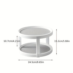 Multifunctional Rotatable Seasoning Storage Box for Home Kitchen