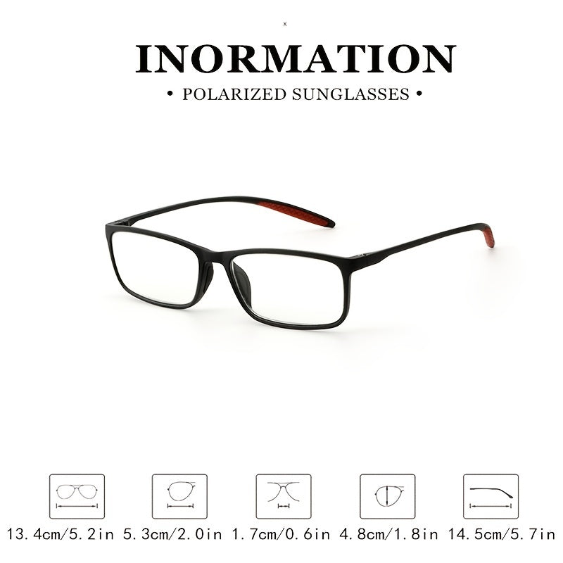 Lijia Unisex HD Anti Light Eye Protection Flat Glasses