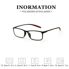Lijia Unisex HD Anti Light Eye Protection Flat Glasses