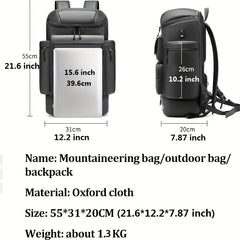 50L Waterproof Hiking Trekking Backpack Large Capacity Travel Backpack