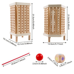 Wooden Stick Game Toy for Balance Math Skills and Patience Training