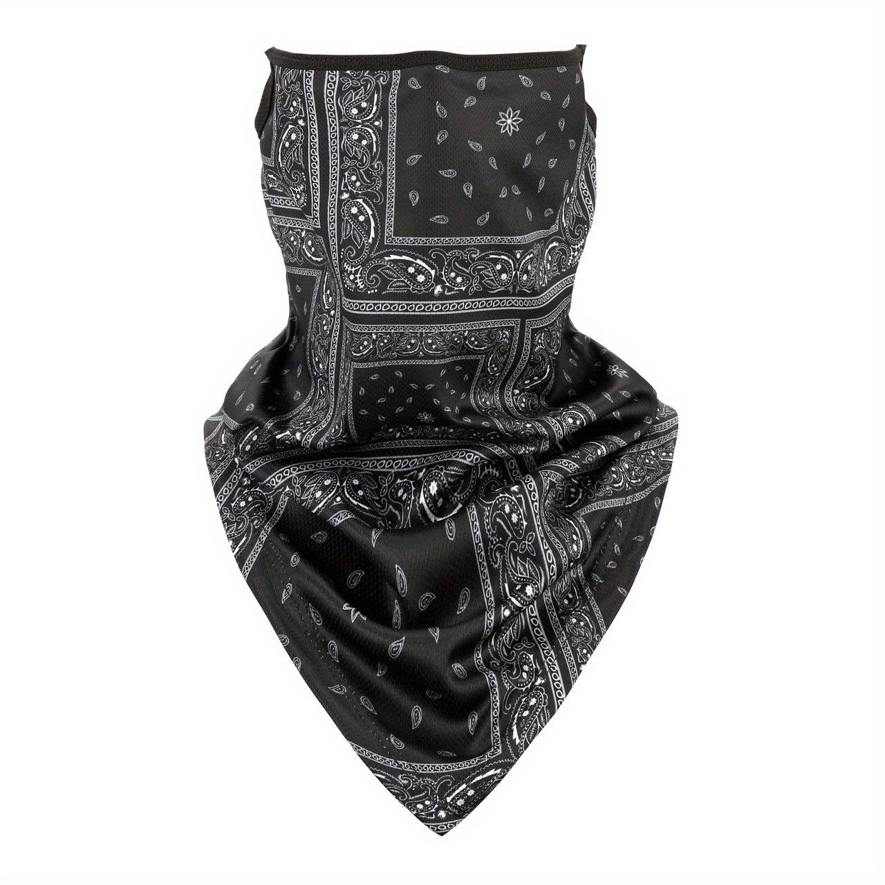 Summer Scarf Mask Bandana Ear Loops Ice Neck Gaiter Balaclava Dust UV