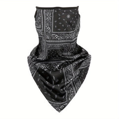 Summer Scarf Mask Bandana Ear Loops Ice Neck Gaiter Balaclava Dust UV