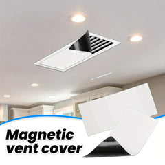 2pcs Magnetic Ceiling Vent Cover Lightweight Durable for Home Ceiling Wall Floor