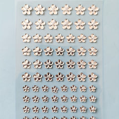 Plum Blossom Diamond Makeup Stickers Self Adhesive Beauty Stickers