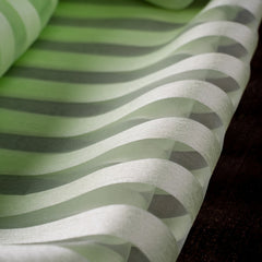 Checked Stripes Organza Fabric For Dress Making Sewing Apparel Costumes Craft