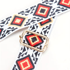 Bohemian Colorful Striped Shoulder Strap Ethnic Style Wide Purse Strap