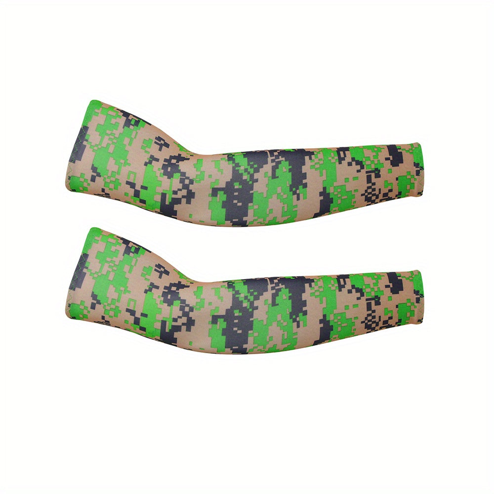 Camouflage Arm Sleeves for Spring & Summer Sports