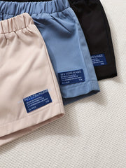 3pcs Toddler Baby Elastic Waist Shorts for Spring & Summer