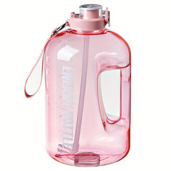 2500ml Large Capacity Sports Water Bottle Leakproof Plastic Water Cup with Straw