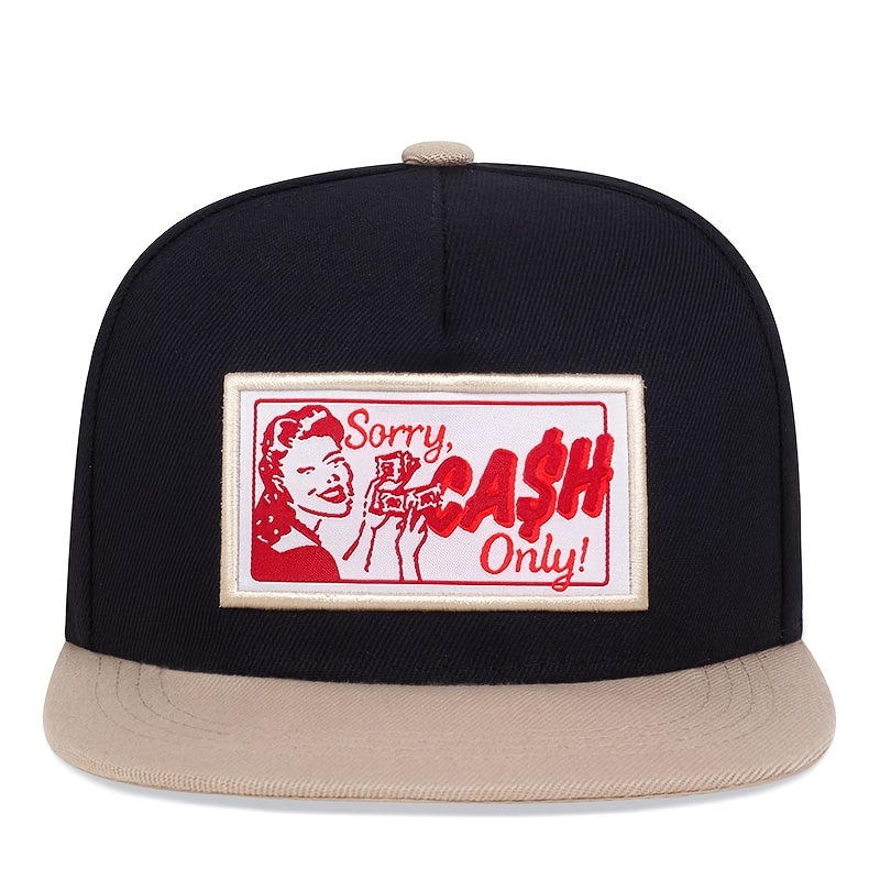 Men's CASH Pattern Hip Hop Hat