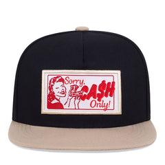 Men's CASH Pattern Hip Hop Hat