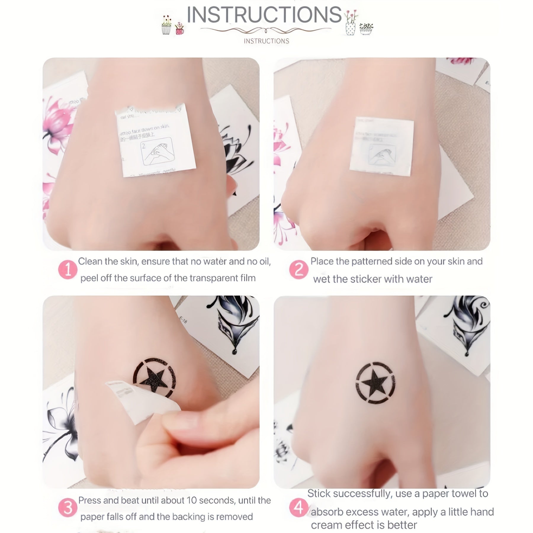 3D Spider Web Stickers - Halloween Spider Tattoo