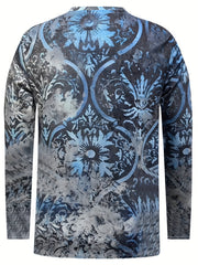 Crew Neck Sweatshirt All Over Print Women's Clothing