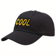 Embroidery Couple Baseball Cap Solid Casual Dad Hat Cotton Breathable Sun Hats