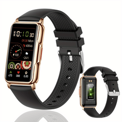 Smart Watch Fitness Tracker Heart Rate Blood Pressure IP68 Waterpro