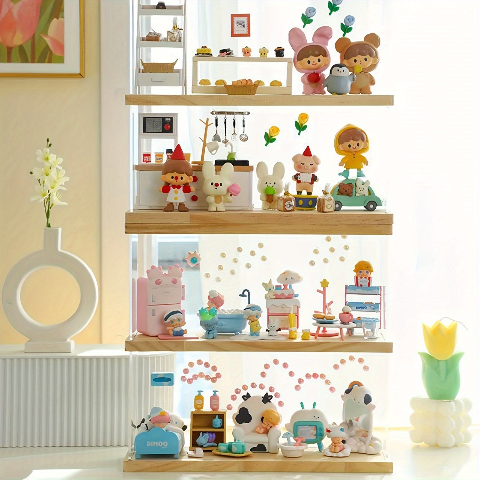 1pc Hand Storage Box Building Blocks Display Box Transparent Dustproof