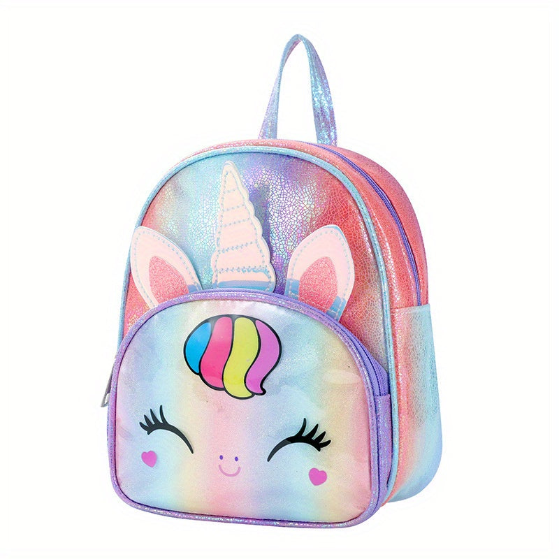 Laser Pony Casual Backpack Schoolbag for Kids