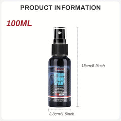 Car Interior Shine Spray Plastic Leather Restorer Coating Polish