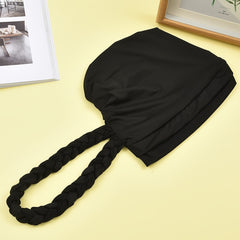 Pre tied Braid Elastic Turban Cap Head Wraps Lightweight Bonnet Women
