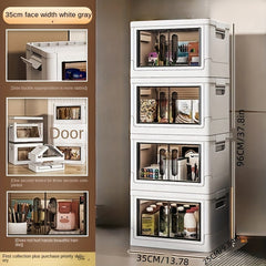 Clothes Storage Box Stacked Bedroom Organizer