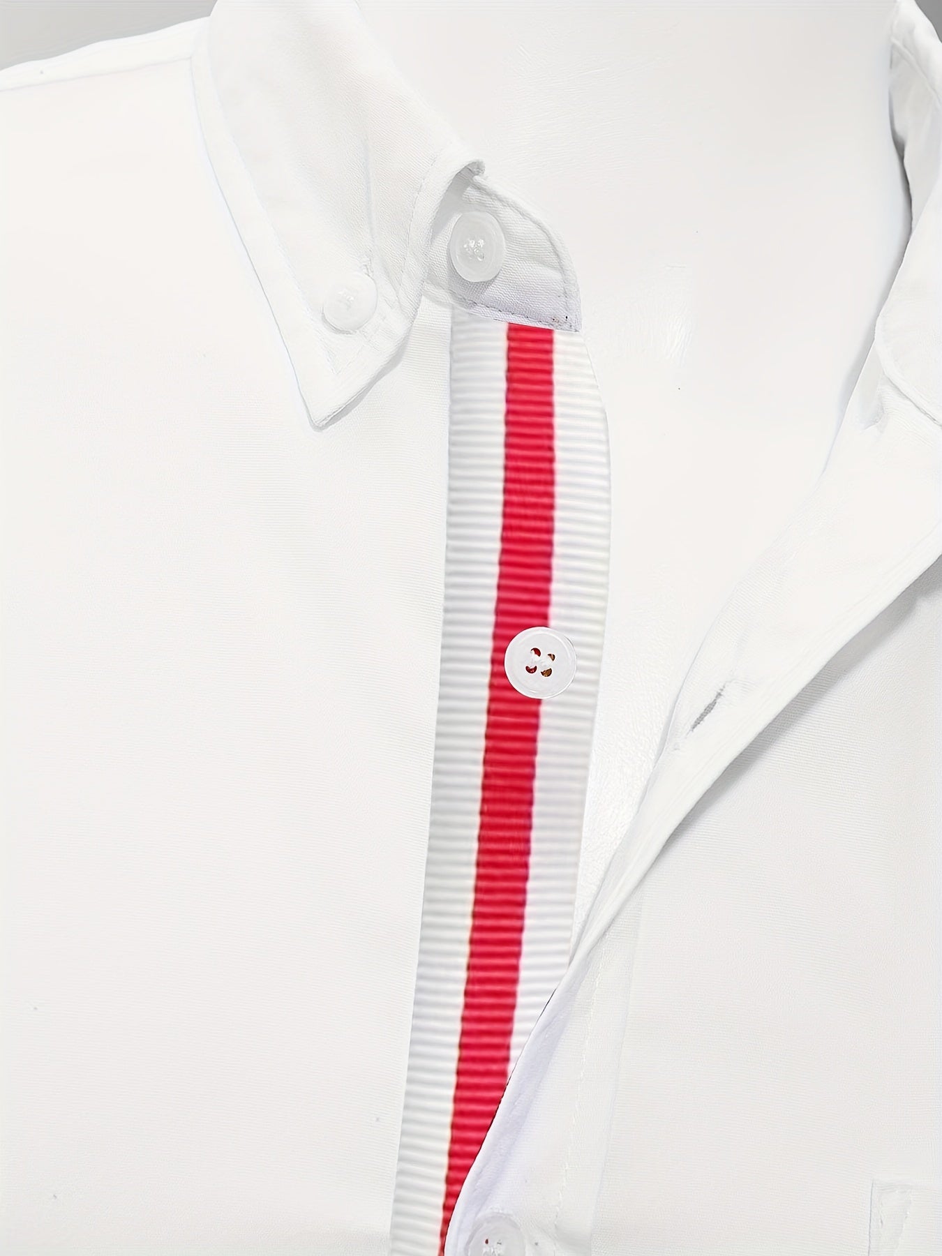 Men's Classic Long Sleeve Shirt with Chest Pocket