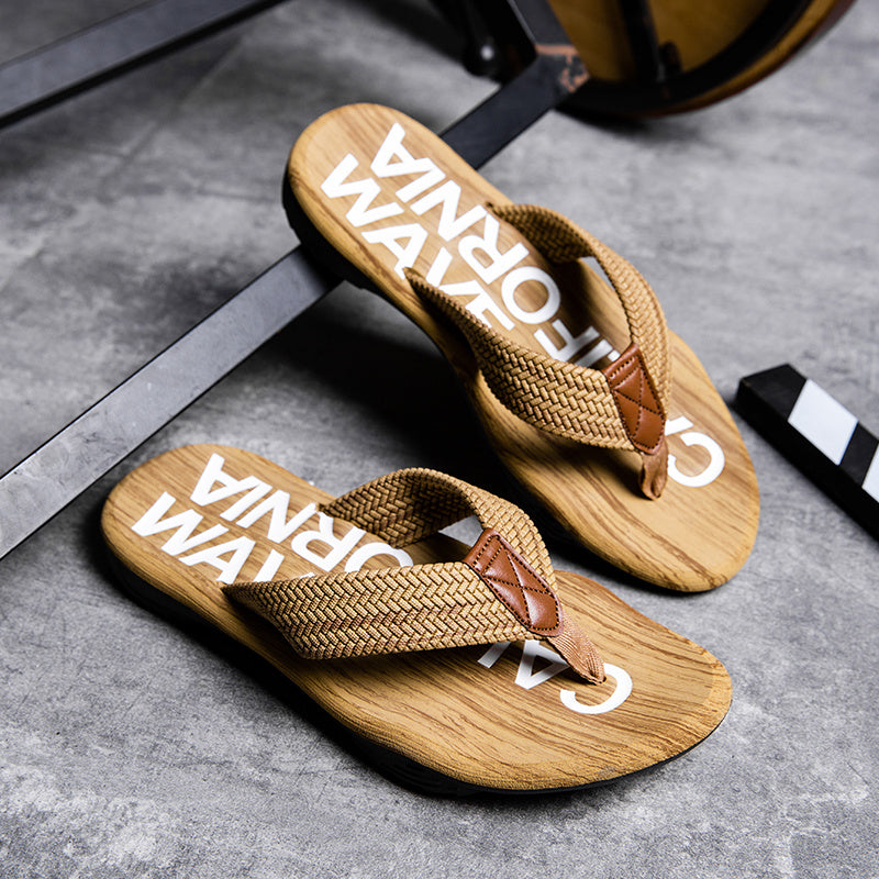 Men's Lightweight Non Slip Thong Sandals for Beach Summer