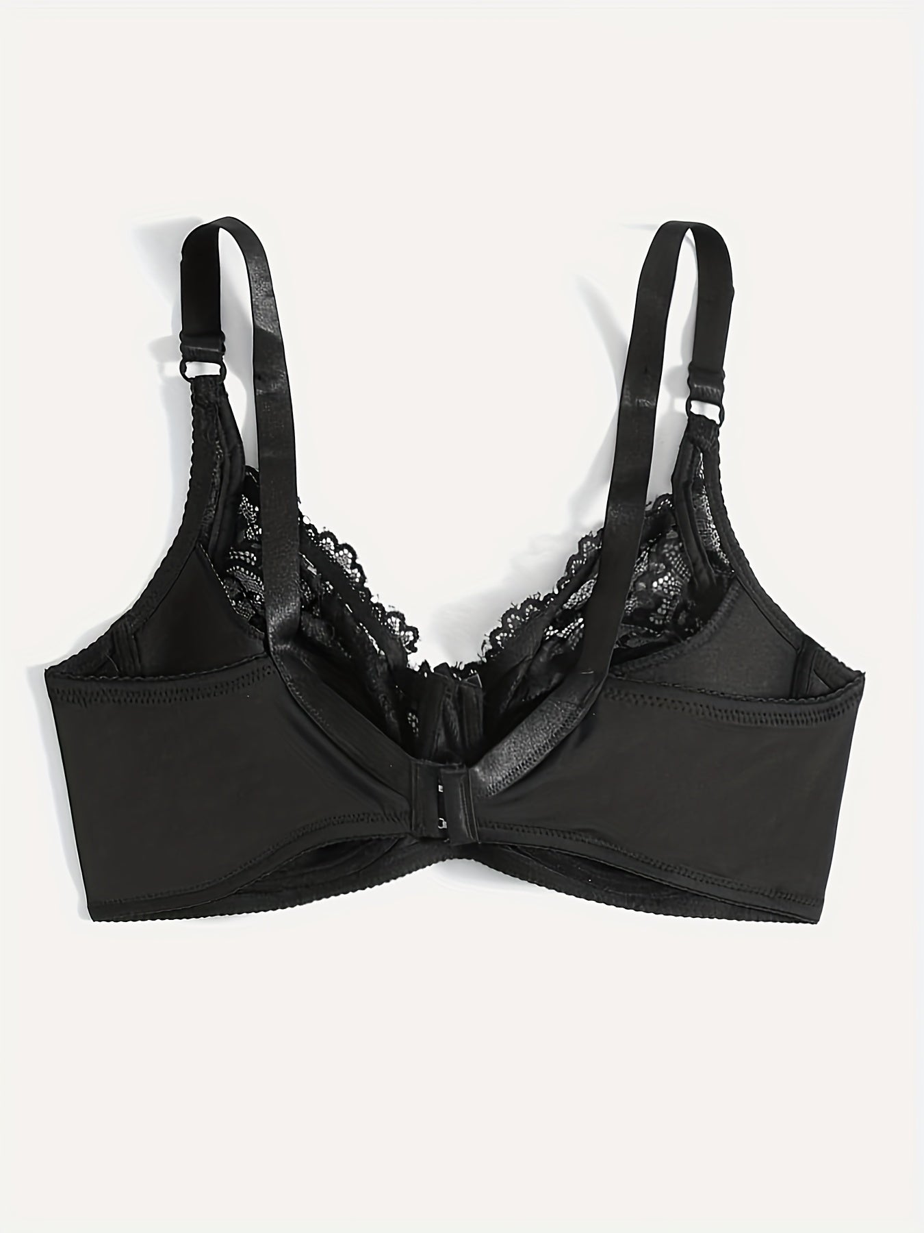 2 Pack Plus Size Lace Underwire Bra Set
