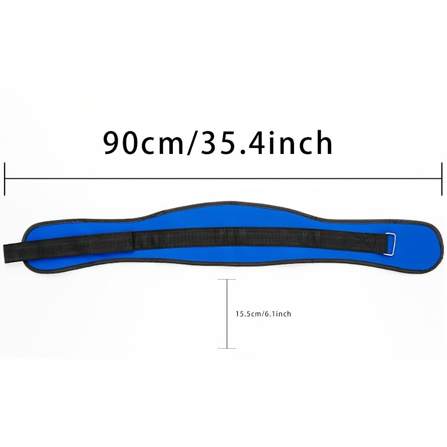 Adjustable Fitness Waist Support Belt Sweat Absorbent Breathable Straps