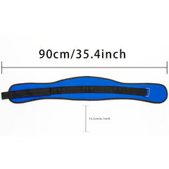 Adjustable Fitness Waist Support Belt Sweat Absorbent Breathable Straps