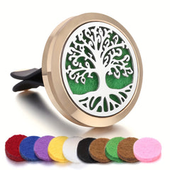 Tree Of Life Car Air Vent Essential Diffuser Clip Aromatherapy