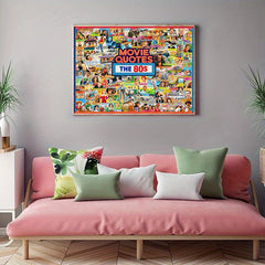 1000pcs 80s Classic Film Puzzle Family Fun Educational Puzzle