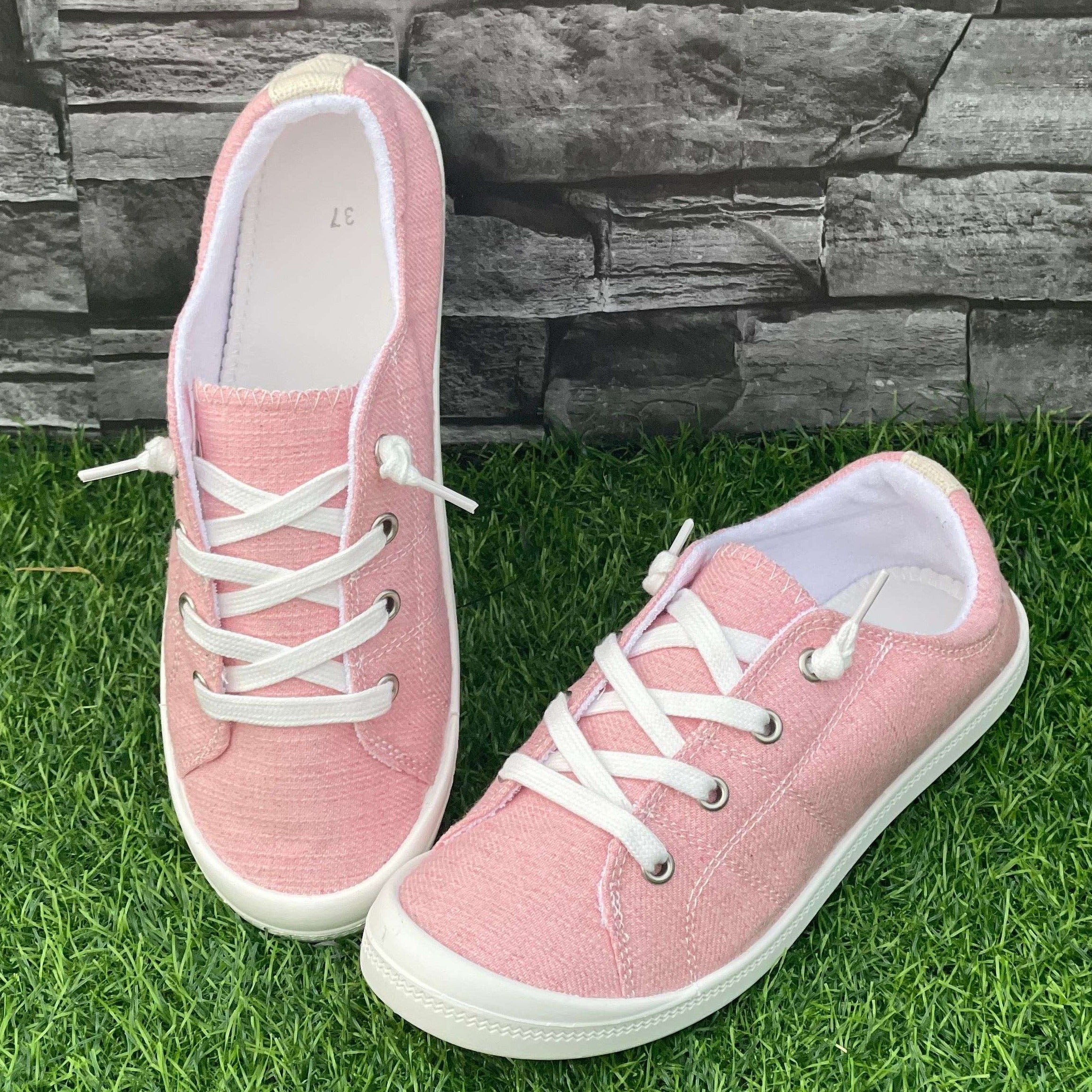 Solid Flat Shoes Women's Casual Lightweight Walking Breathable Sport Running