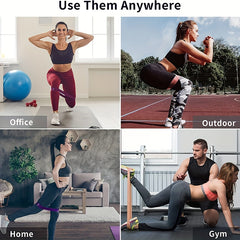 5pcs Yoga Resistance Bands Fitness Stretching Ropes Pilates Therapy Workout
