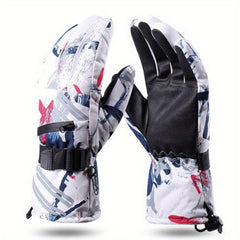 Unisex Waterproof Winter Ski Gloves for Snowboarding