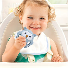 Owl Ball Soft Rubber Toy for Boys and Girls Green