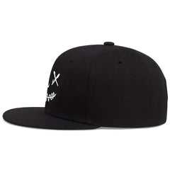 Smiling Embroidery Snapback Hat Hip Hop Baseball Cap Adjustable Sun Hats