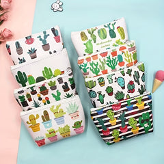 Cactus Coin Purs Zipper Small Wallet Key Bag Waterproof Durable