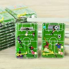 12pcs Football Maze Puzzle Games Plastic Party Favors Soccer Ball Player Figures