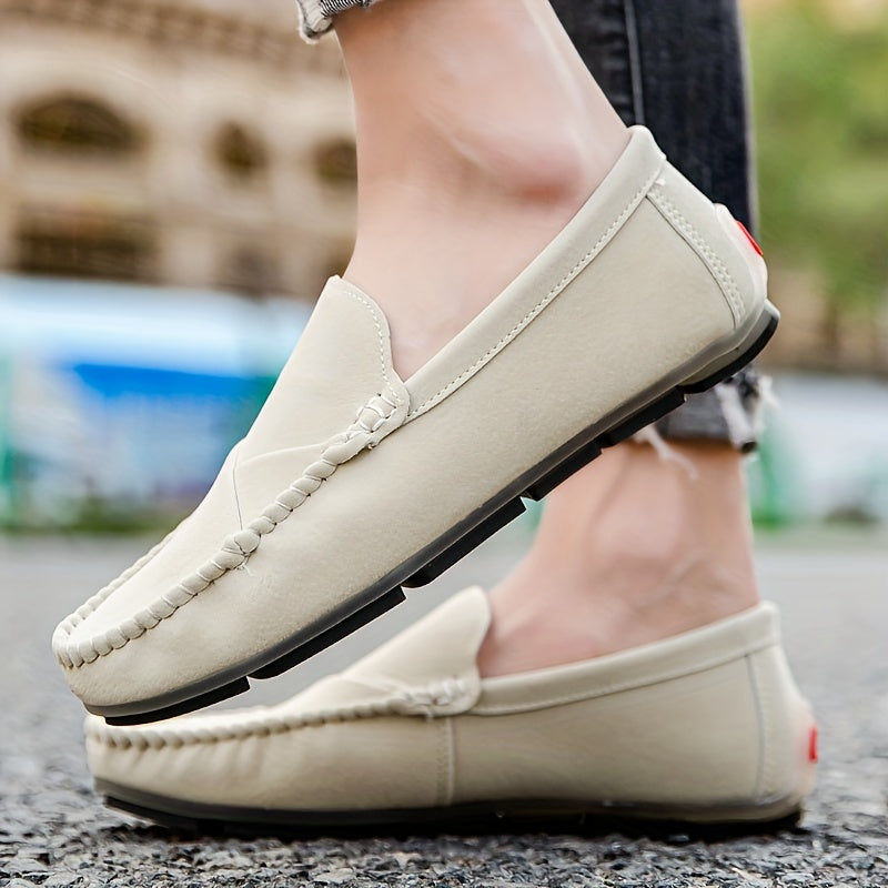 Men's Customizable Loafer Shoes Lightweight Non Slip Casual Shoes