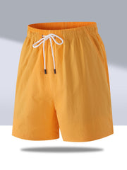 Men's Lightweight Drawstring Shorts Summer Casual Loose Fit Outdoors Clothing