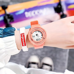 Kids Glow Sports Watch Waterproof Multifunctional